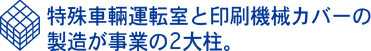 ������p�^�]���ƈ���@�B�J�o�[�̐��������Ƃ�2�和�B